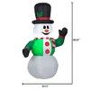 Airblown Inflatables 4ft Top Hat Snowman Inflatable (8542006299)