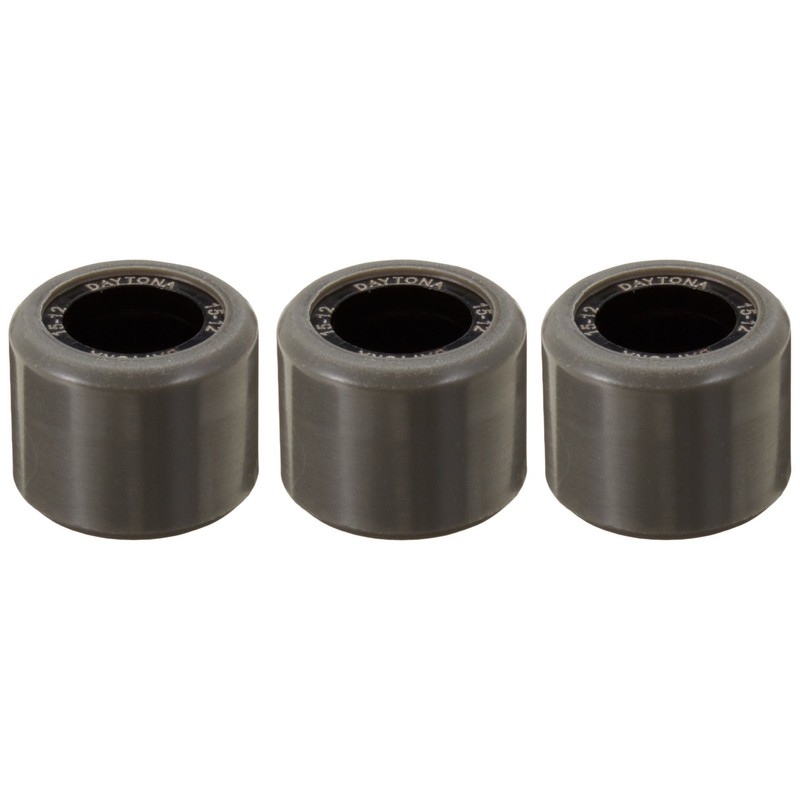 デイトナ(Daytona) バイク用 DWR ウエイトローラー φ15×12mm 6.0g 方向指定なし 3個セット 90453