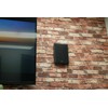 Universal Pair Rockville RockSlim Black Front+Rear Surround Sound Shallow On-Wall