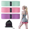 Good Nite Resistance Bands 3 Level Booty Bands Fabric Glute