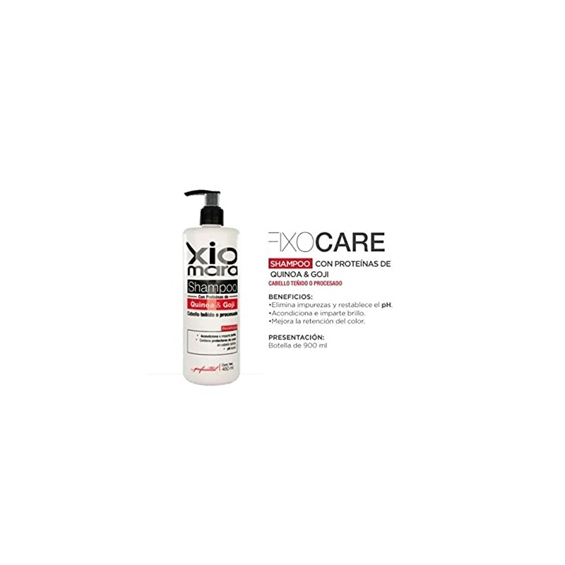Xiomara Shampoo Quinoa & Goji Xiomara Para Cabello Teñido 450ml