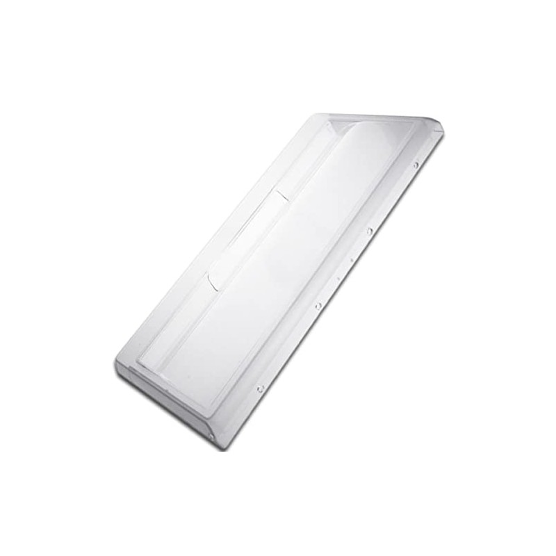 Indesit Fridge Freezer Drawer Front Panel/Cover Flap (Transparent)