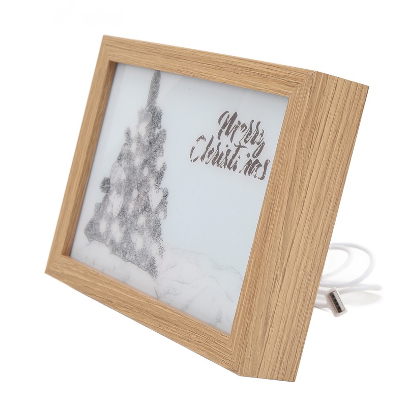 Lighting Painting Decoration USB Christmas Light Up Painting Creative Ornaments