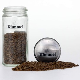 Spice Labels, Stickers, Spices, Labels, Storage Labels, 33 x 17 mm, 3 Types Available, Supply Labels, [German Language Product]