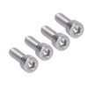 M10X1.25 Schraube M10 1,25 4Pcs Hex Bolt Socket Cap Screw