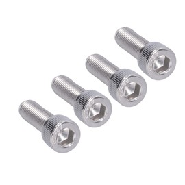 M10X1.25 Schraube M10 1,25 4Pcs Hex Bolt Socket Cap Screw A2 Stainless Steel 1.25mm Fine Pitch Fastener Hardware (M10*30)