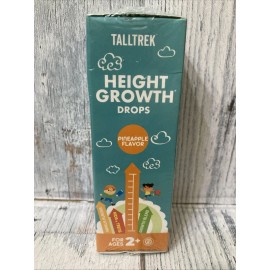 TallTrek Height Growth Supplement Drops for Kids - Teens Bone Growth Exp 3/27