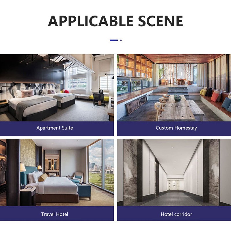 Wall Mounted Flashlight, LED High Brightness Battery Powered Small Emergency