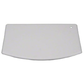 American Metalcraft BS64 Dough Cutters and Scrapers, 5.6" Length x 3.7" Width, White