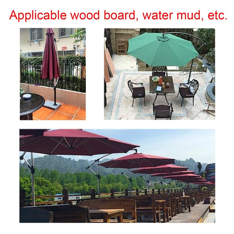 VANROUG Patio Umbrella Base Heavy Duty Umbrella Holder Outdoor Umbrella