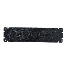 STALLION HARDWARE Premium Cast Iron Door Push Plate - Classic Black Finish, Decorative & Functional, Perfect Size for All Doors, Easy Installation for Home & Office Decor
