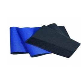 V-VAPE Breathable Neoprene Compression Waist Trimmer Belt Lower Back Pain Body Lumbar Control Support Brace Adjustable Exercise Sports Band Strap Ab Wrap for Men Women Blue