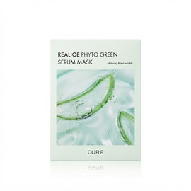 Kim Jeong-mun Aloe Cure Real Aloe Phyto Green Serum Mask Pack, 10 pieces, 1 piece