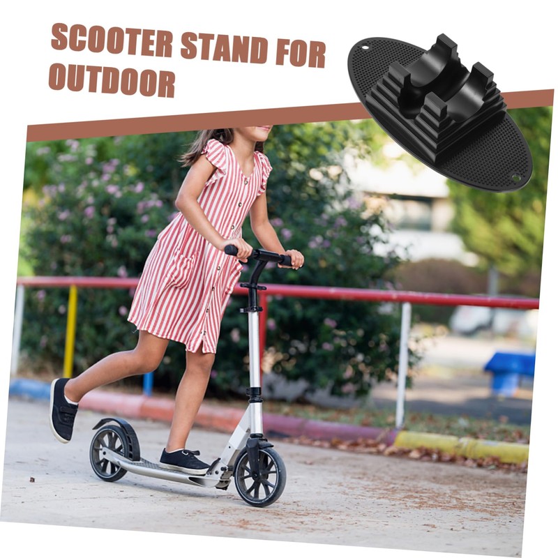 Kisangel Scooter Accessories 2 Pack Plastic Scooter Holder Stand Parking