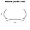 Voodonala Chrome Dashboard Trim for 2015 2016 2017 2018 2019