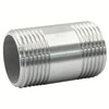 Hordion Stainless Steel Nipple Pipe Fittings, 1" NPT X 1"