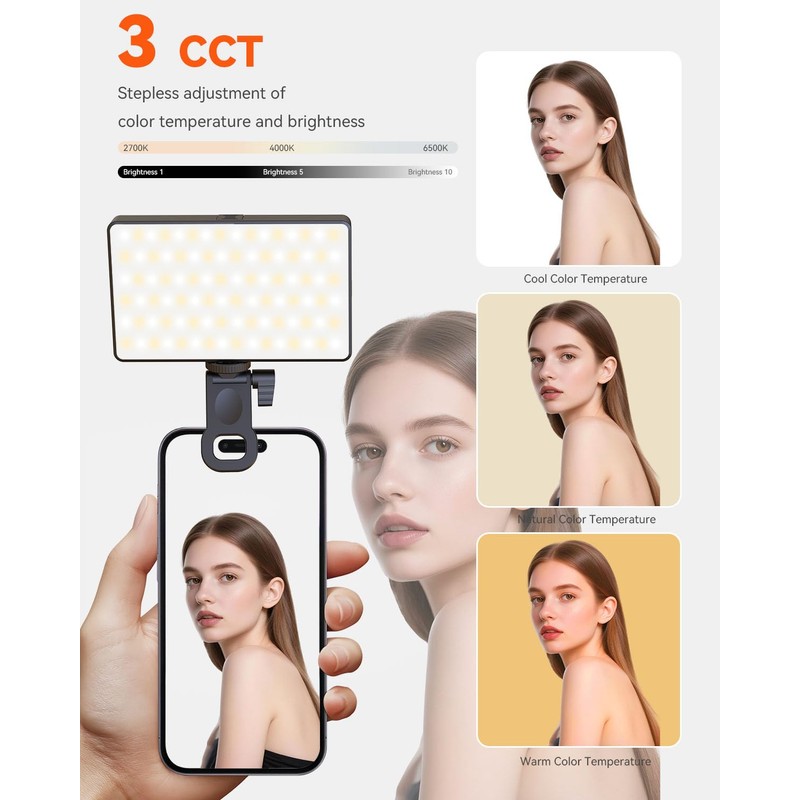 Luce Selfie per Telefono: 90 LED Ring Light di Riempimento