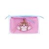 Sunstar Stationery Mofusand Pouch, Clear Pouch, Angel Nyan S2333767