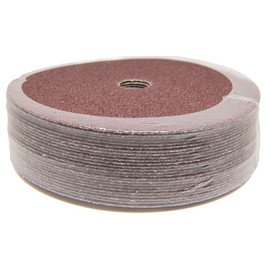 Benchmark Abrasives 7 Inch Sanding Discs Aluminum Oxide Resin Fiber Grinding Disc for Grinding, Stripping on Wood, Fiberglass, Steel, Metal, 7/8" Arbor Angle Grinder Sanding Disc, 25 Pack - 80 Grit