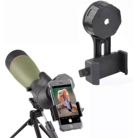 Gosky Spotting Scope Smartphone Camera Adapter Telescope Camera Cell Phone Adapter