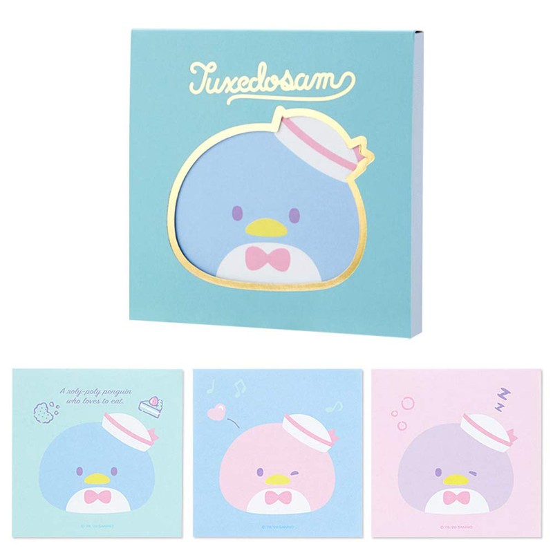 Sanrio Tuxedo Sam Square Memory Face