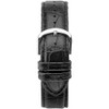 Sekonda Black Leather Silver and Rose-Gold Dial Strap Watch 1686