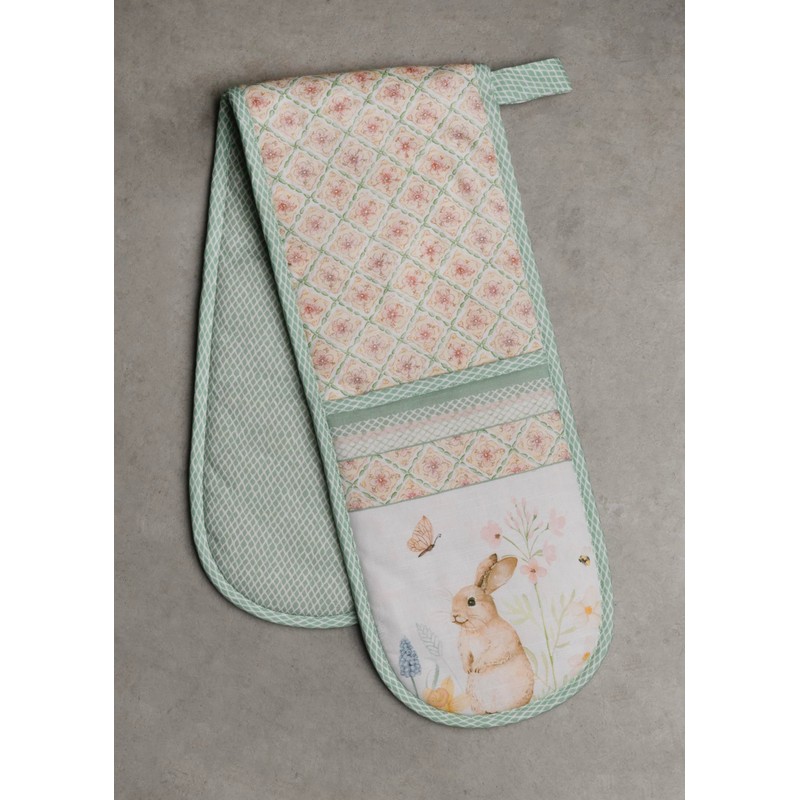 Maison d' Hermine Double Oven Mitts 100% Cotton 18cm x
