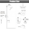 Heyalan Shower Faucet Set with Tub Spout Shower Trim Kit