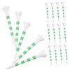 KOMBIUDA 20pcs Professional Golfs Tees Plastic Golfs Tees Plastic Golfs