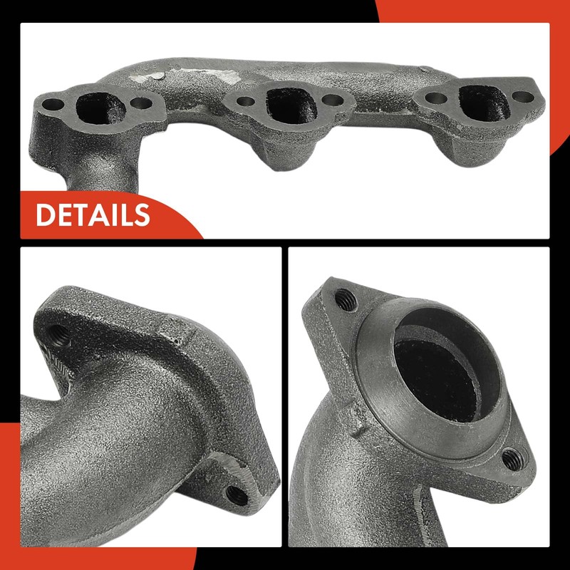 A-Premium V8 5.0L Exhaust Manifold Kit W/Gasket, Bolts Compatible with