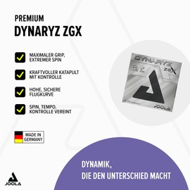 JOOLA Dynaryz ZGX Rubber Black 2.3 mm