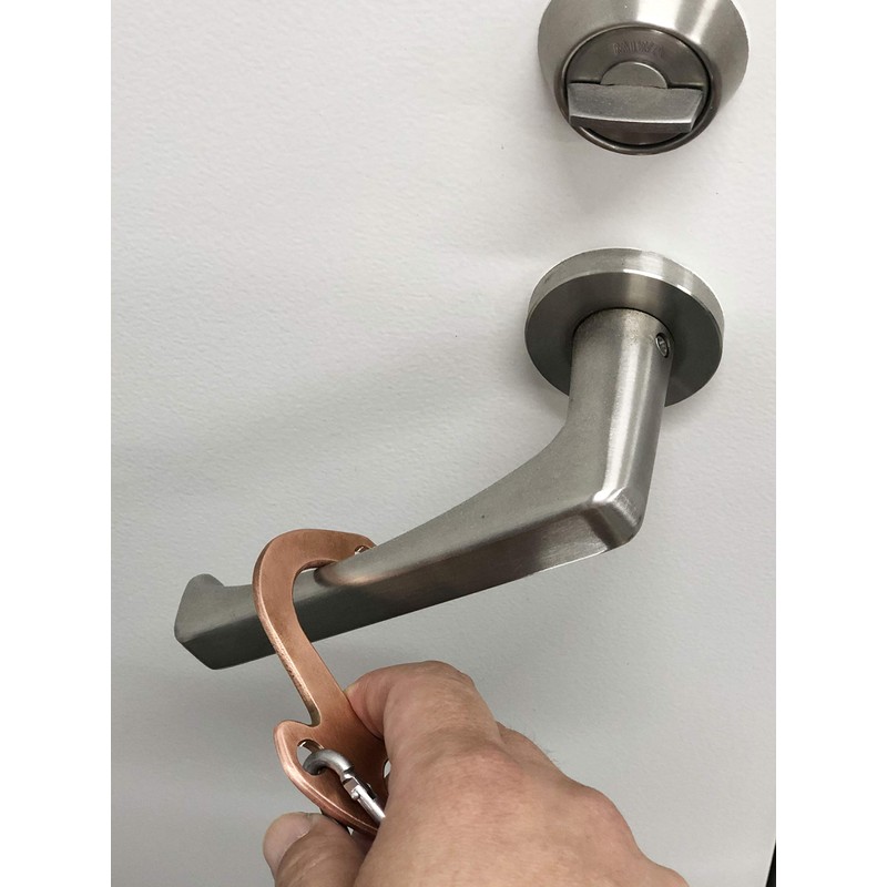 Kijima P00052 Motorcycle Helmet Lock Holder Helllock Assist α Copper,