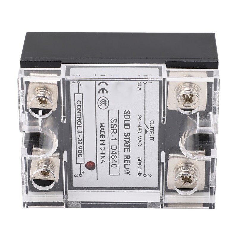 Solid State Relay SSR Industrial Systems 40A DC to AC