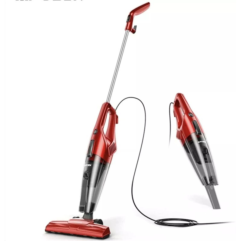 APOSEN ST600 Corded Stick Vacuum Strong Suction Vacuum Cleaner For