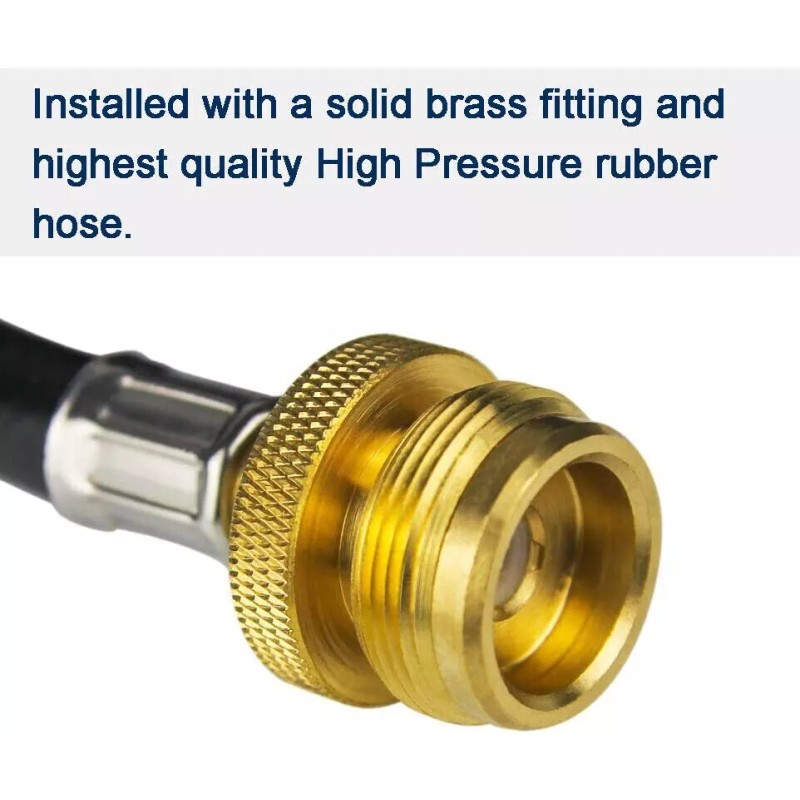 For Weber 6FT QCC Propane Adapter Hose LP Tank 1lb
