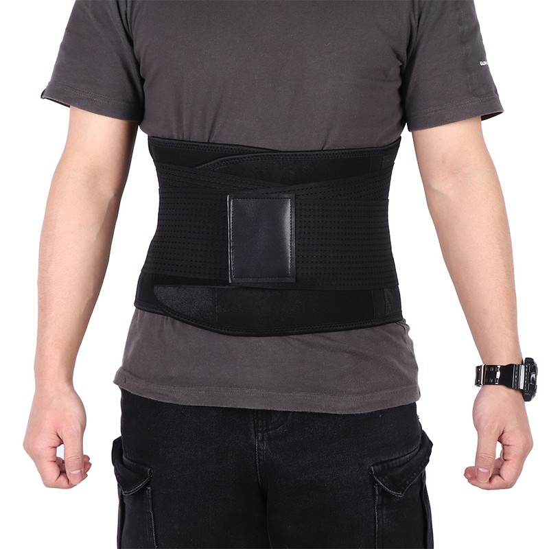 Waist Supporter Gym Fitness Sport Lumbar Back Protective Belt for