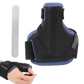 Wrist and Thumb Brace - Thumb Splint and Wrist Brace | Thumb Splint Support Brace for Left or Right Hand, Trigger Thumb Immobilizer Fits Men Women