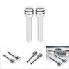 2 PCS Car Door Lock Knobs, Aluminum Pin Handle Kit,