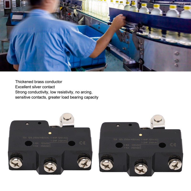 2 Pcs Micro Limit Switch 160OF 42RF 2.7PT 2.4OT 0.5MD
