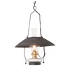 Irvin's Tinware, K17-67SM, Store Lamp in Smokey Black, Rustic Country