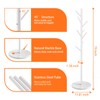 ZOZOE Metal Coat Rack Freestanding, Metal Coat Rack Stand with