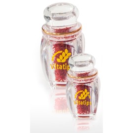 Vitatips 3gr Safran Fäden, Premium 100% Reiner roter Safranfäden, Klasse 1 - ISO 3632 - Saffron (3gr)