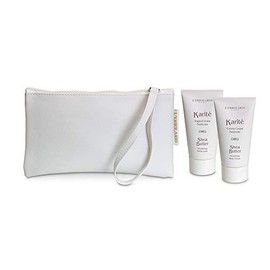 L'Erbolario Karitè Beauty Clutch White 1 Bath Nourishing 75 ml + 1 Body Cream Nourishing 75 ml Made in Italy