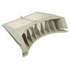 First4spares Hinged Lint/Fluff Filter for Hotpoint Tumble Dryers (Grey)