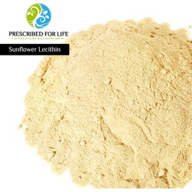 Prescribed For Life Sunflower Lecithin Powder | Unbleached, Gluten Free, Vegan, Non-GMO, Soy Free, Kosher | Naturally Rich in Choline & Essential Fatty Acids (2 kg / 4.4 lb)