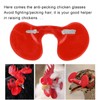 100PCS Chicken Eye Protector Pinless Set, Preventing Chicken Picking with