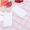 FUNOMOCYA 89mm Wide Vertical Blind Bottom Weights 10pc Plastic Plate