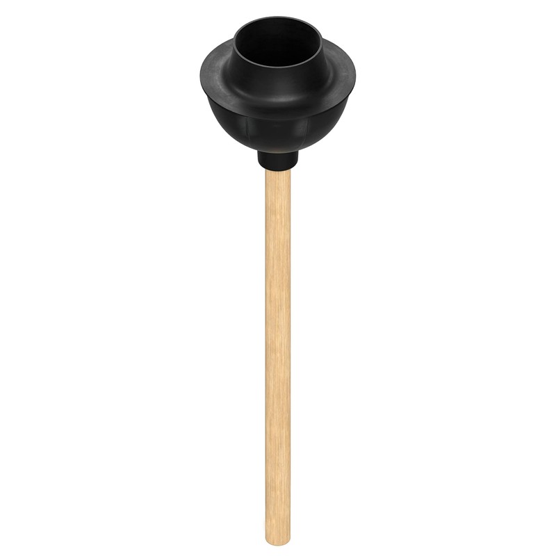 SteadMax Heavy Duty Toilet Plunger, Commercial Grade Double Thrust Force