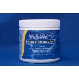 E-Z Products EZP-136 1 lbs White Sanded Pool Tile Grout Repair