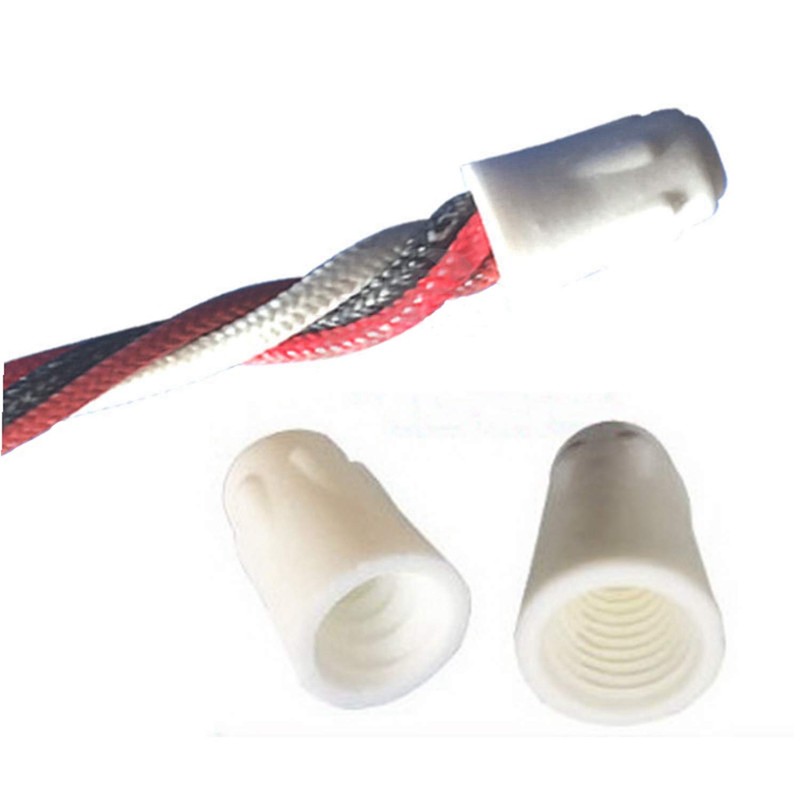 20 Pack Ceramic Wire Connector - Large 18-8AWG, High Heat